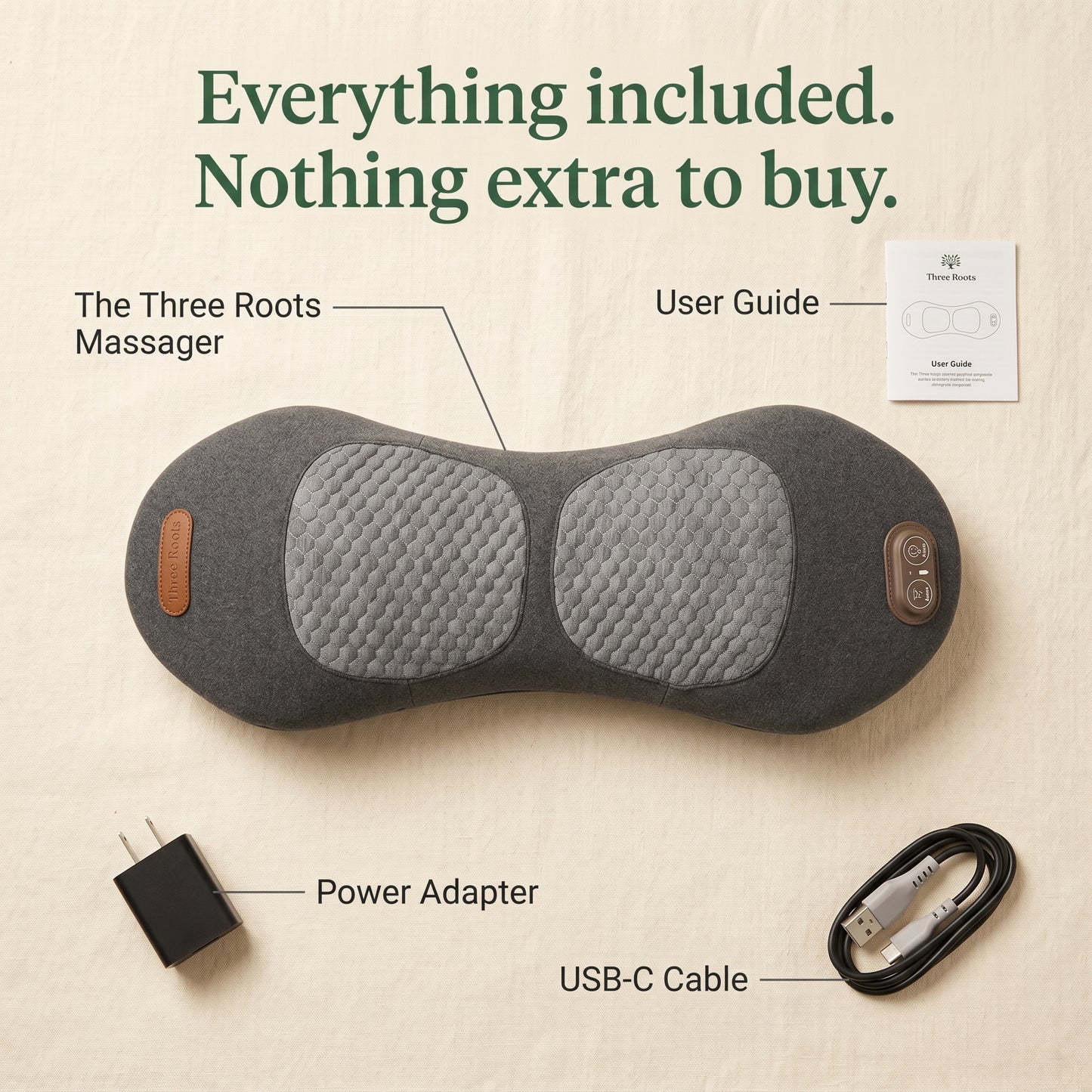 The Three Roots Massager
